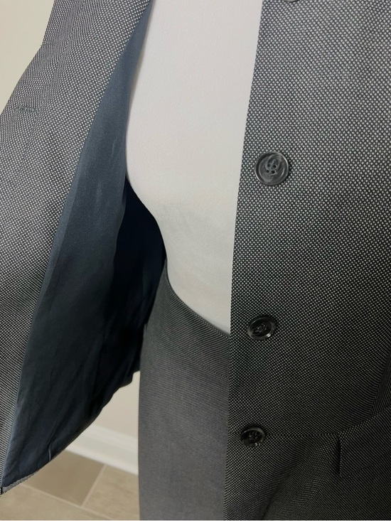 Ann Taylor 2 piece business professional Gray Skirt Suit Size 10 NWT - Picture 7 of 14